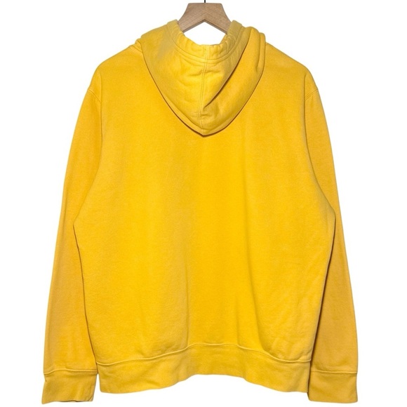 The North Face Half Dome Pullover Hoodie in Summit Gold / TNF Black - Picture 2 of 8